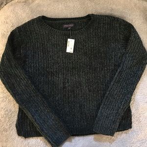 Aeropostale green chenille sweater, NWT